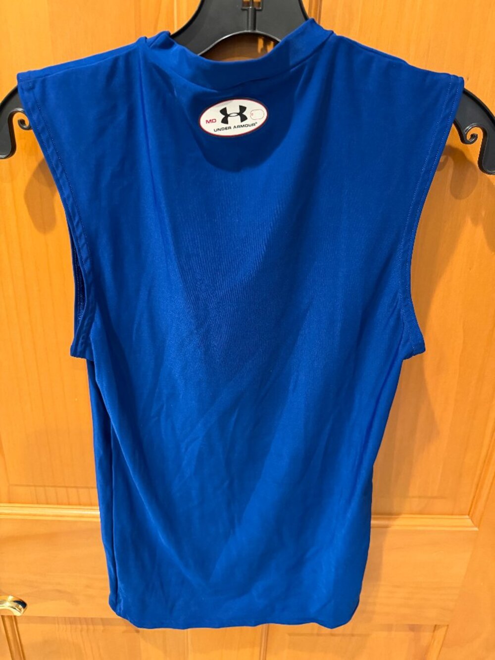 Under Armour Muscle Shirt Tank Top Compression Shirt - Blue - NWOT - Medium - Picture 2 of 2